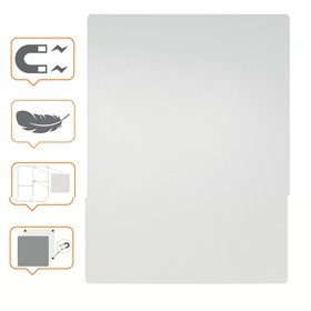 Magnetic board Nobo White Steel 60 x 45 cm