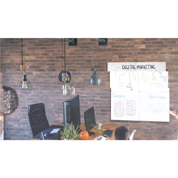 Magnetic board Nobo White Steel 60 x 45 cm