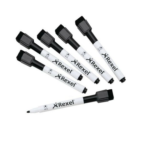 Whiteboard marker Nobo Black 6 Units (6 Units)