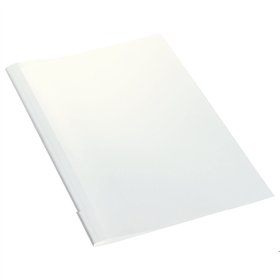 Binding covers Leitz Standard White Transparent (100 Units)