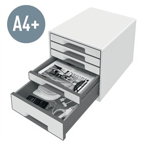 Filing Cabinet Leitz WOW CUBE White