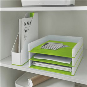 Filing Cabinet Leitz Green Plastic