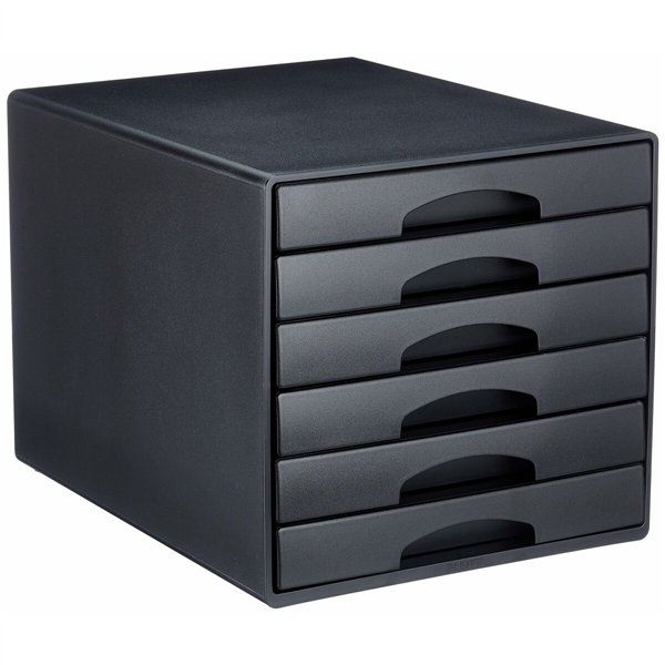 Filing Cabinet Leitz Buc de cajones Plus Black