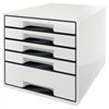 Filing Cabinet Leitz WOW CUBE Black
