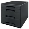 Filing Cabinet Leitz Black Recycled plastic Recyclable