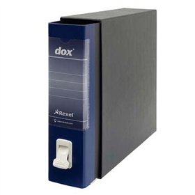 Refillable storage binder Rexel Dox 1 Blue A4