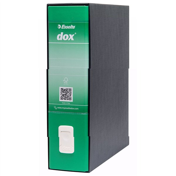 Refillable storage binder Rexel Dox 1 Green A4