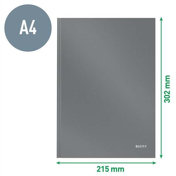 Notepad Leitz Solid Black A4 80 Sheets