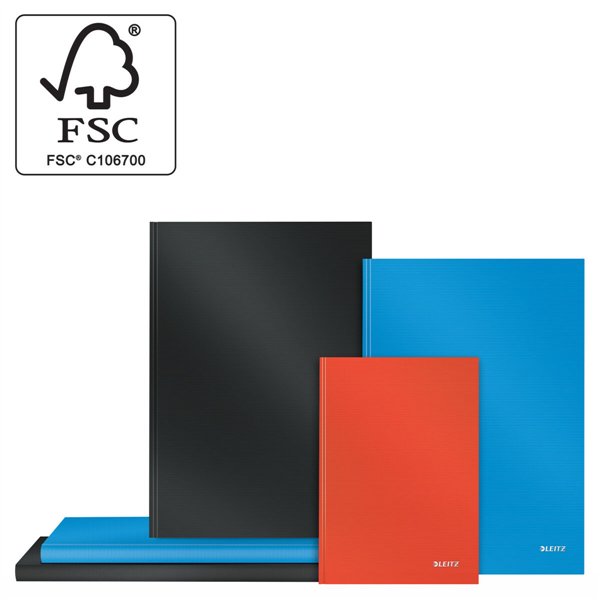 Notepad Leitz Solid Black A4 80 Sheets