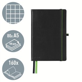Notepad Leitz Complete Black A5 80 Sheets