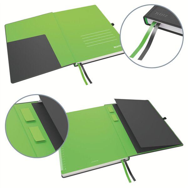 Notepad Leitz Complete Black A5 80 Sheets