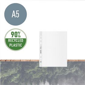 Covers Leitz Black Transparent polypropylene Plastic