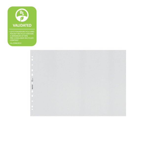 Covers Leitz Transparent A3 Recycled 25 Units