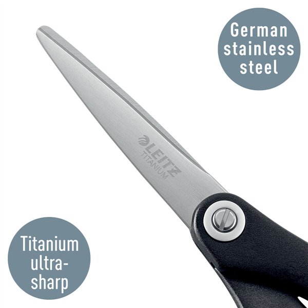 Scissors Leitz Quality 150 mm Black