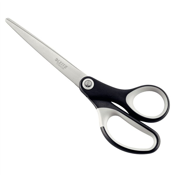 Scissors Leitz Quality 180 mm Black