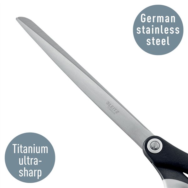 Scissors Leitz Quality 260 mm Black 260 mm