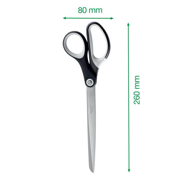 Scissors Leitz Quality 260 mm Black 260 mm