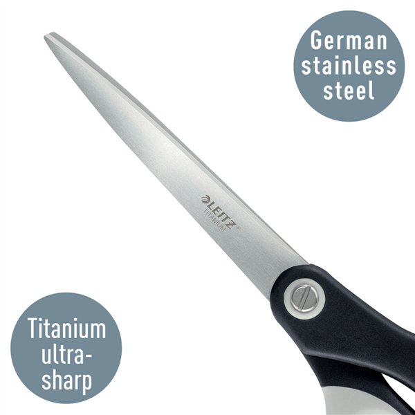 Scissors Leitz Quality 205 mm Black
