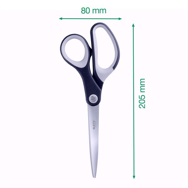 Scissors Leitz Quality 205 mm Black
