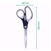 Scissors Leitz Quality 205 mm Black