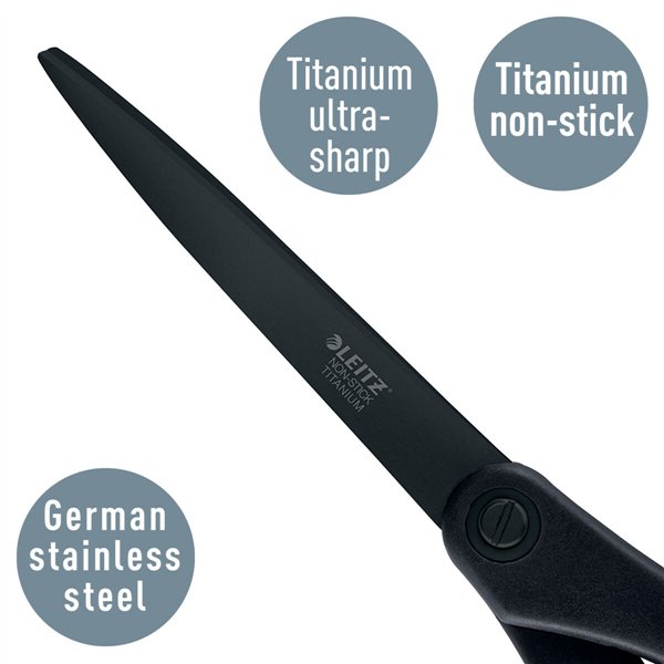 Scissors Leitz Quality 205 mm Black