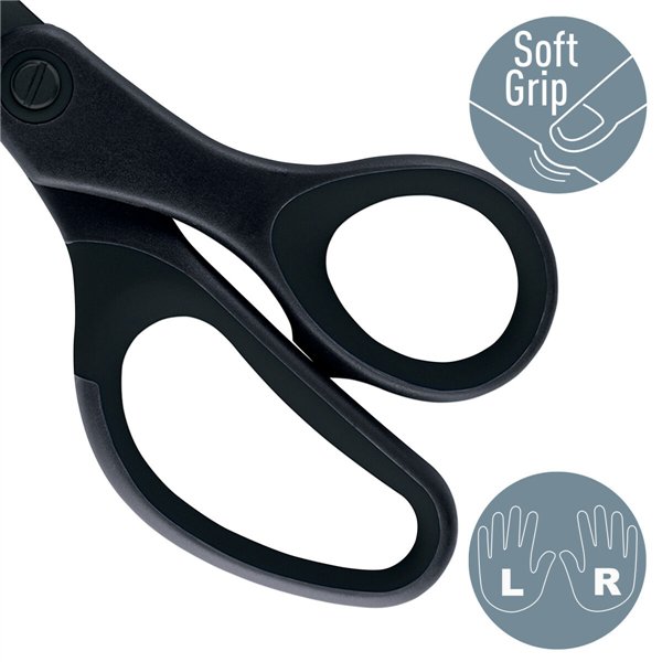 Scissors Leitz Quality 205 mm Black