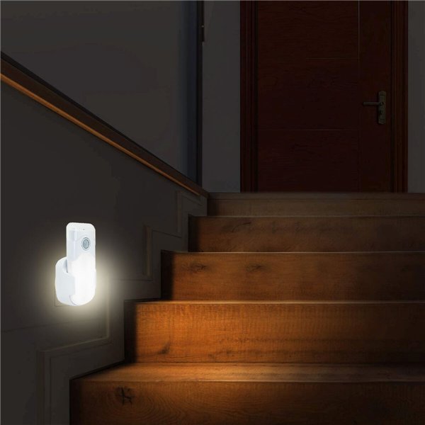 Night light Velamp NIGHT GUARD 2 Polycarbonate (PC)
