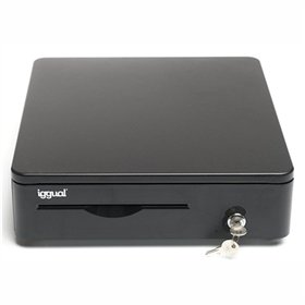 Cash Register Drawer iggual IRON-10R Black