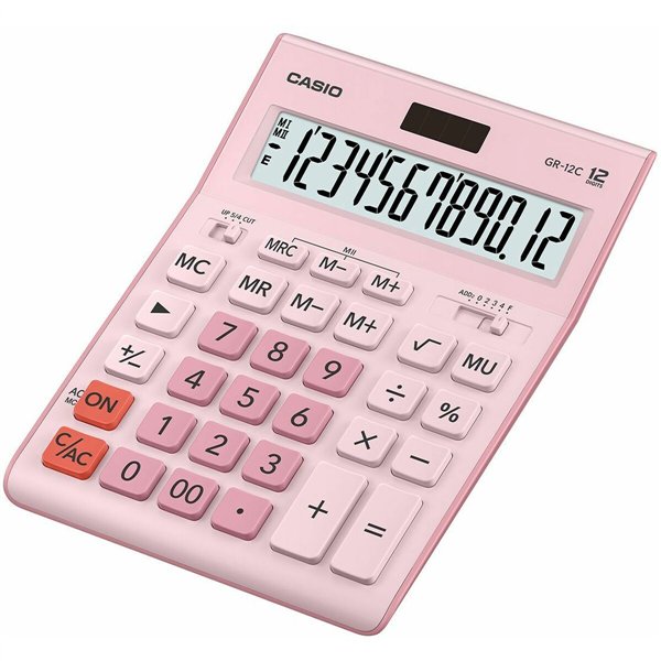 Calculator Casio GR-12C Black Plastic