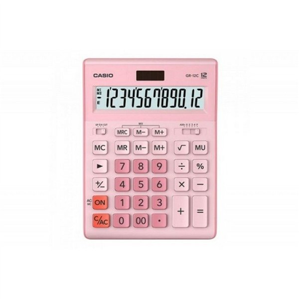 Calculator Casio GR-12C Black Plastic