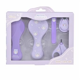 Gift Set for Babies Beter Mini Cure Baby Care Búho Owl 5 Pieces