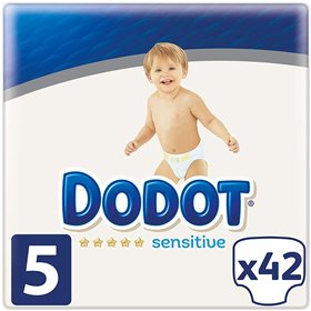 Disposable nappies Sensitive T5 11-16 kg Dodot (42 pcs)