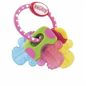 Teether for Babies Nûby Multicolour Keys