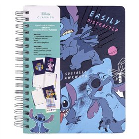 Weekly Planner Stitch 19 x 24 x 2 cm