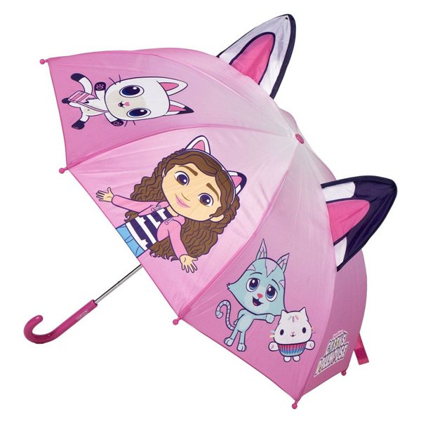 Umbrella Gabby's Dollhouse Fuchsia