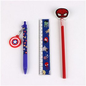 Stationery Set The Avengers Multicolour 4 Pieces