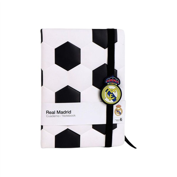 Notebook Real Madrid C.F. White 15 x 21 x 2 cm