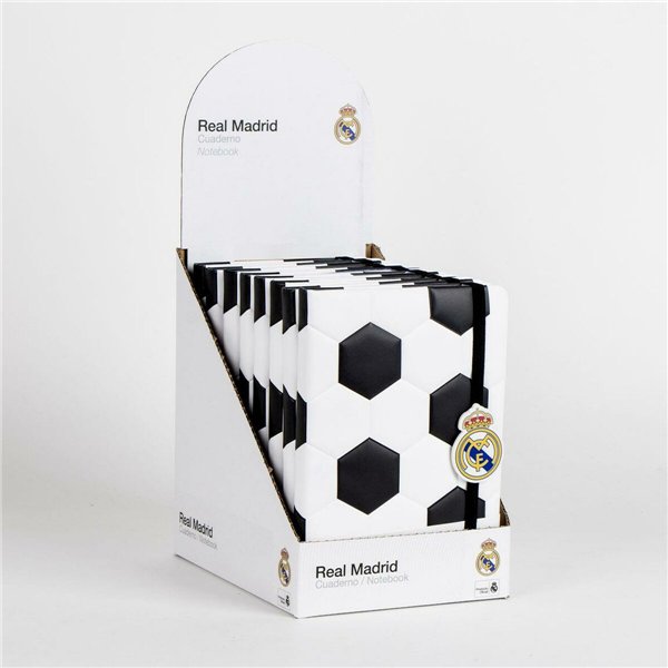 Notebook Real Madrid C.F. White 15 x 21 x 2 cm