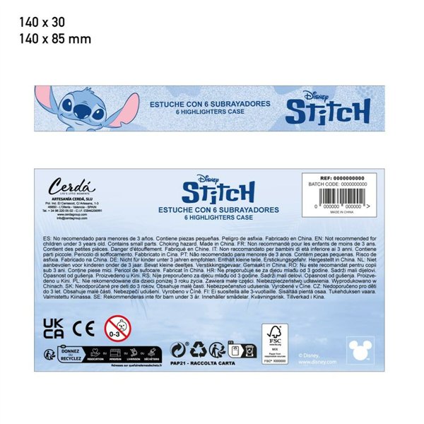 Set of Markers Stitch Multicolour 5 Pieces