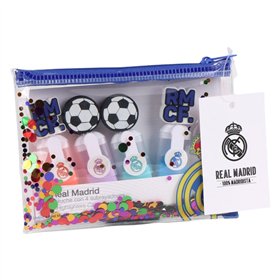 Set of Markers Real Madrid C.F. Multicolour 5 Pieces