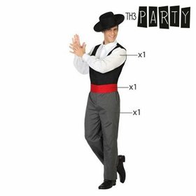 Costume for Adults Th3 Party 31560 Multicolour XS/S (3 Pieces)