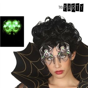 Glasses Green Spider Halloween Light