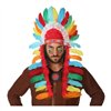 Crest Multicolour American Indian Feathers (29 x 90 cm)