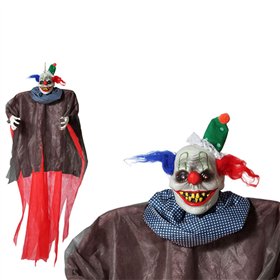 Evil Male Clown Halloween 175 x 148 x 18 cm