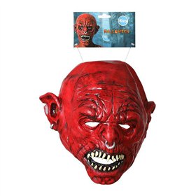 Mask Halloween Red Male Demon