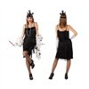 Costume for Adults Black Charleston XXL