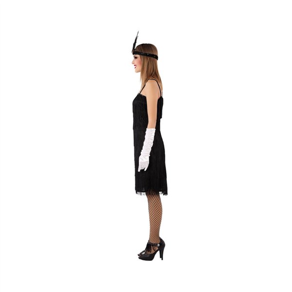 Costume for Adults Black Charleston XXL