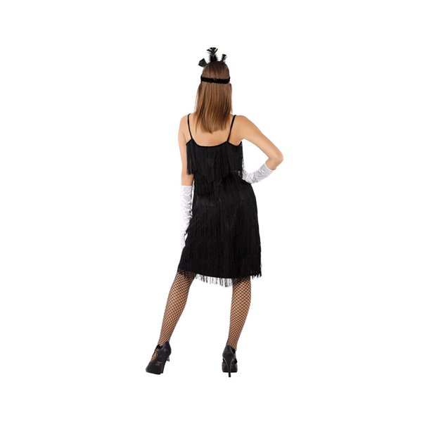 Costume for Adults Black Charleston XXL