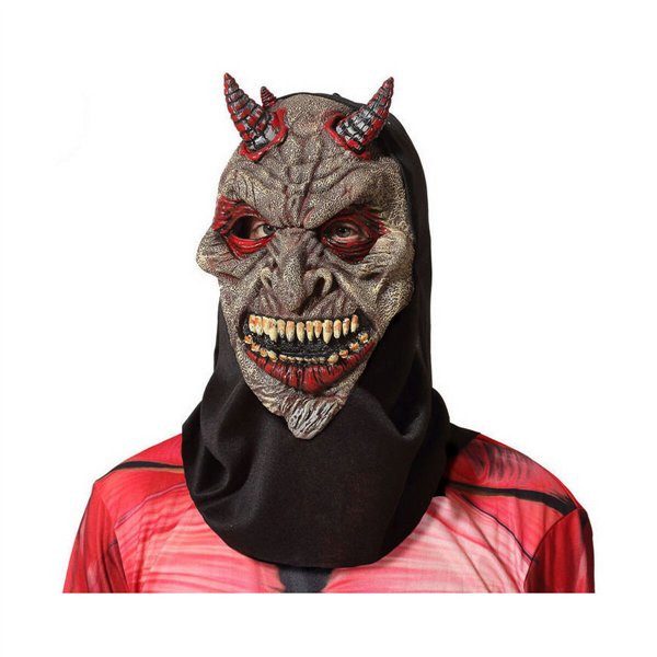 Mask Brown Halloween Male Demon