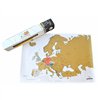World Map Europe 65 x 45 cm